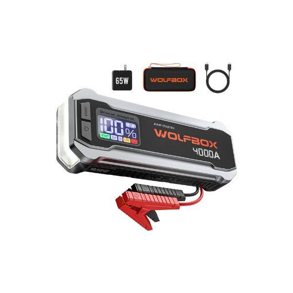 WOLFBOX 4000A Jump Starter